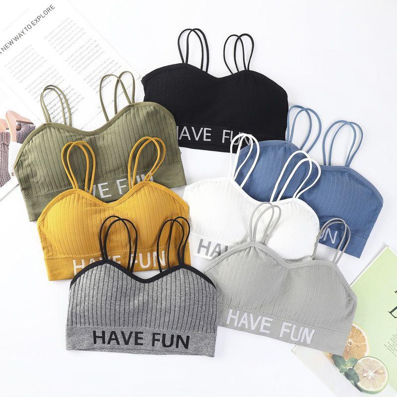 HAVE FUN Sports Bra Tank Top