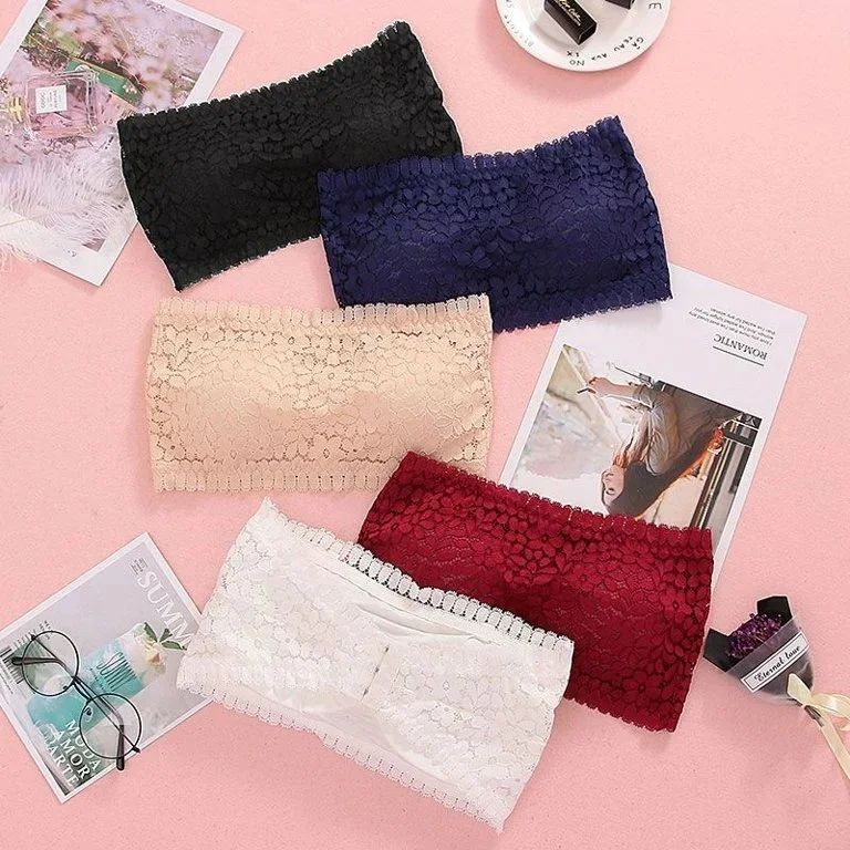 Lace Comfortable Strapless Bra